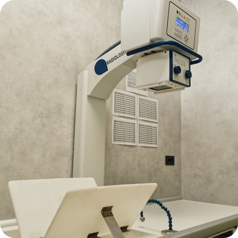 Apparecchiatura di radiologia digitale della Clinica Veterinaria Animal Care Trento